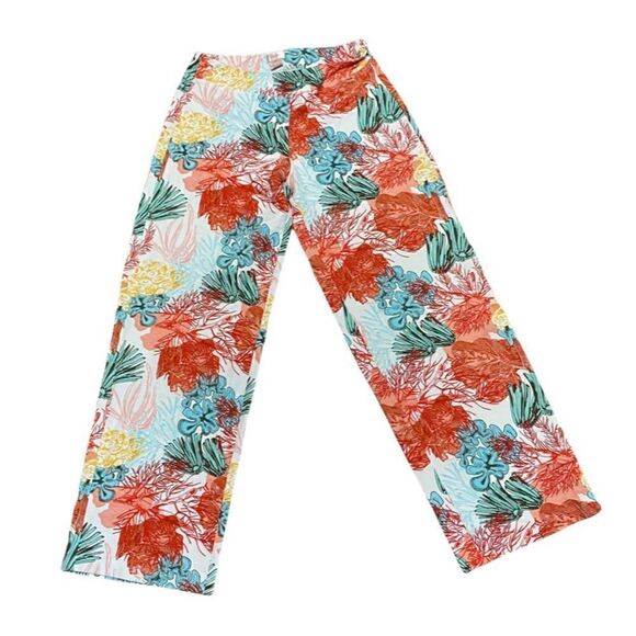 Persifor Tilly Palazzo pants Resort wear Sz S - Picture 1 of 6